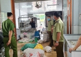 Phát hiện hơn 3 tấn thực phẩm chay không rõ nguồn gốc ở An Giang