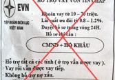 EVN bị mạo danh cho vay tín chấp