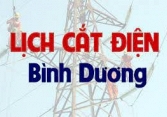 Lịch cúp điện Bình Dương từ ngày 26/4 - 1/5/2021