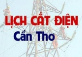 Lịch cúp điện Cần Thơ từ ngày 02/05 đến 08/05/2021