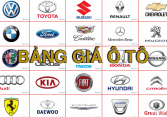 Bảng giá ô tô tháng 5/2021 tất cả các mẫu xe tại Việt Nam