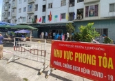 Đà Nẵng: Một người định đu dây trốn khỏi chung cư đang bị phong tỏa