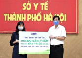 Vinamilk dành quỹ hơn 2 triệu sản phẩm dinh dưỡng để hỗ trợ cộng đồng và lực lượng tuyến đầu chống dịch COVID-19  trong năm 2021