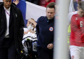 Eriksen bất ngờ đổ gục trên sân, trận đấu giữa Đan Mạch và Phần Lan bị hoãn