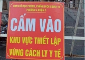 Quận 3 phong tỏa đường Vườn Chuối, Nguyễn Thượng Hiền sau khi có 37 ca  COVID-19 