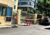 Phong tỏa UBND phường Hiệp Tân, quận Tân Phú, TP.HCM