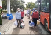 Phú Yên bắt đầu đón hàng ngàn người từ TP.HCM về quê 