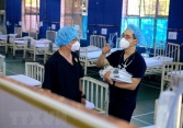 Chuyển trường học thành bệnh viện dã chiến điều trị bệnh nhân COVID-19