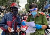 TP.HCM đổi giấy đi đường mới từ 0h ngày 25/8