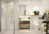 7 mẹo thiết kế để nhà tắm trở nên thoáng rộng