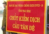 Thái Bình khởi tố, tạm giam 4 đối tượng đưa, nhận hối lộ để qua chốt kiểm soát dịch COVID-19