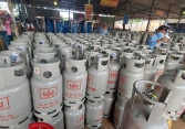 Giá gas tăng nhẹ 2.500 đồng/bình