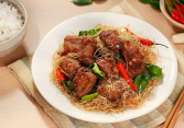 Món ngon mỗi ngày: Sườn non xào chanh sả
