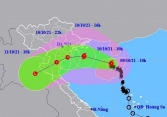 Bão số 7 suy yếu thành ATNĐ đổ bộ Hải Phòng - Thanh Hóa, bão Kompasu di chuyển nhanh