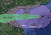 Bão số 8 giật cấp 14, cách quần đảo Hoàng Sa 260 km
