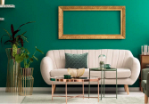 Sử dụng 'quy tắc 57 inch' để tìm ra vị trí treo đồ trang trí trên tường 