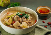 Món ngon mỗi ngày: Canh sườn mít non trái vả
