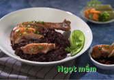 Món ngon mỗi ngày: Cơm tím gà khìa
