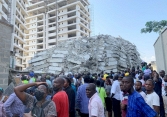 Sập khu dân cư đang xây dựng ở Nigeria, ít nhất 100 người bị vùi lấp