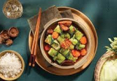 Món ngon mỗi ngày: Bắp cải cuộn kho chay

