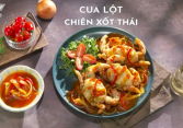 Món ngon mỗi ngày: Cua lột chiên xốt Thái
