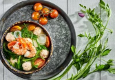 Món ngon mỗi ngày: Canh tôm rau cần nước

