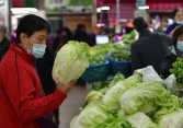 Giá rau tại Trung Quốc tăng 30,6% trong tháng 11
