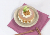 Món ngon mỗi ngày: Pancake nhân táo
