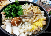 Món ngon mỗi ngày: Lẩu nấm tiềm củ quả
