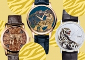 Ấn tượng với những mẫu đồng hồ thiết kế linh vật hổ trong năm mới