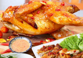 Món ngon mỗi ngày: Gà nướng lửa trại

