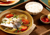 Món ngon mỗi ngày: Canh cá chim dưa muối
