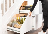 Các cách sáng tạo để tối ưu hóa lưu trữ dưới gầm cầu thang của bạn