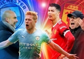 Lịch thi đấu bóng đá hôm nay 6/3/2022: Man City đối đầu Man United