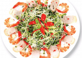 Món ngon mỗi ngày: Salad cải mầm tôm chiên