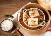 Món ngon mỗi ngày: Đậu hũ hấp nấm Nhật