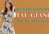 KQXSHG 30/4/2022: Trực tiếp xổ số Hậu Giang thứ Bảy ngày 30/4/2022