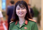 Nữ Trung tá Công an từng 'gây sốt' nghị trường được điều động làm Phó giám đốc Công an tỉnh Gia Lai