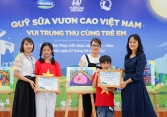 Thêm một mùa Trung thu ấm áp trong hành trình 15 năm của Quỹ sữa Vươn cao Việt Nam