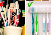 13 điều khiến phòng tắm của bạn trông lộn xộn