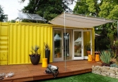 Nhà container đẹp độc đáo, ấn tượng với chi phí thấp
