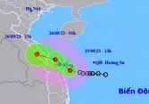 Áp thấp nhiệt đới cách Quảng Ngãi 80km, mưa lớn ở miền Trung