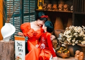 Hot 'rần rần' điểm check-in phong cách Tết 'retro' phía Đông TP. HCM