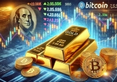 Vàng tỏa sáng trong bối cảnh lạm phát, Bitcoin xuống dưới 59.000 USD