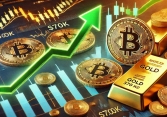 Vàng tụt dốc trong khi Bitcoin và chứng khoán tăng giá, vì sao?