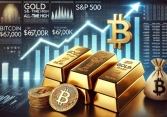 Vàng vượt qua S&P 500 kể từ năm 2005 khi lên mức cao nhất mọi thời đại, Bitcoin củng cố ở mức 67.000 USD
