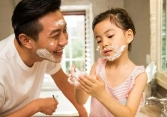 Đây chính là kiểu bố mà mọi gia đình đều mơ ước: Con được dạy dỗ tốt, vợ được nhờ!
