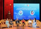 Các nhà khoa học nữ trao đổi vì tương lai năng lượng bền vững và môi trường xanh