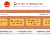 TP.HCM chính thức thử nghiệm tiếp nhận và giải quyết thủ tục hành chính trên Cổng Dịch vụ công Quốc gia