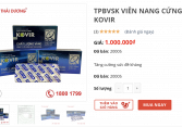 Khi Cục y tế cổ truyền cổ súy Sao Thái Dương trục lợi trên sự sợ hãi của dân khi Kovir, Xuyên Tâm Liên điều trị Covid-19
